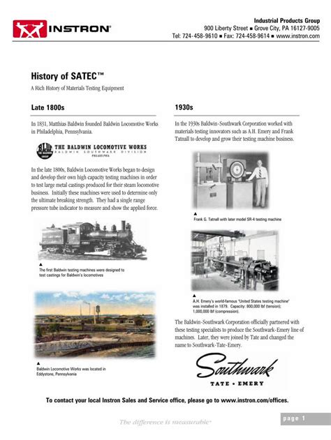 history of satec technology